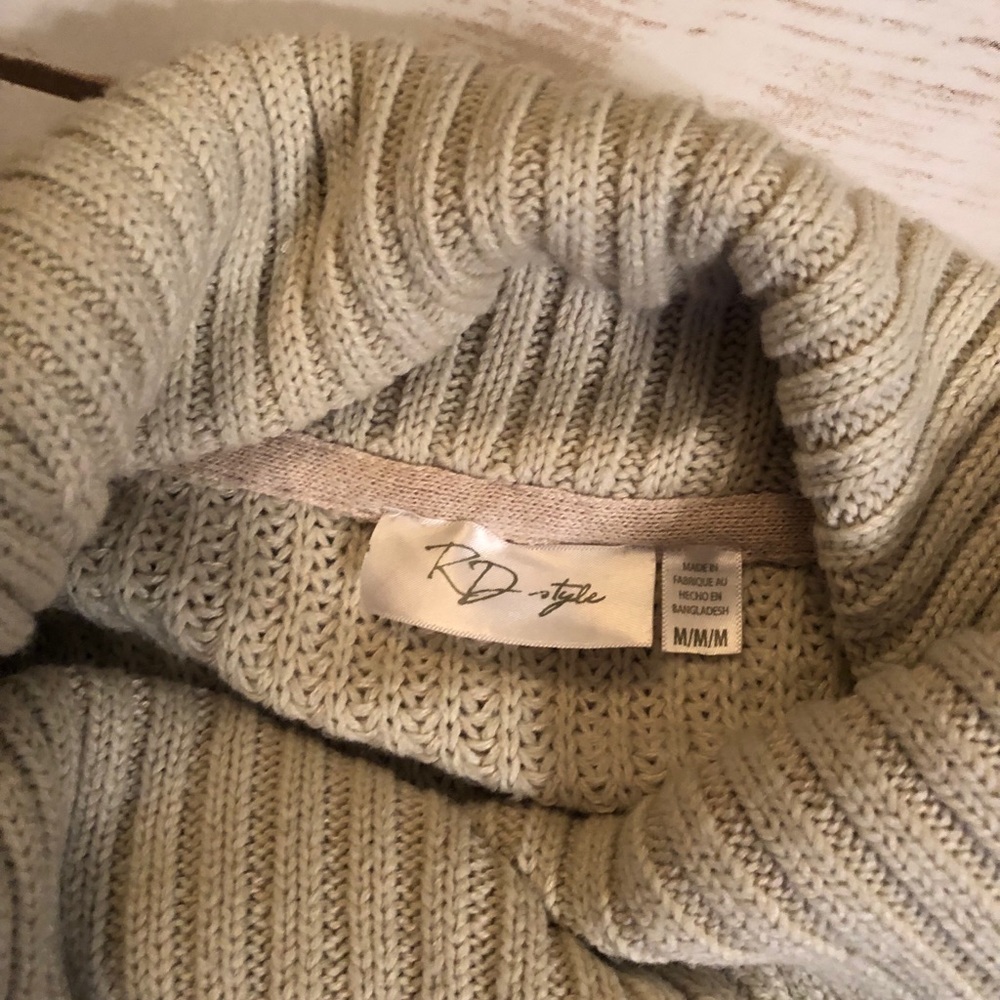 Tunic Sweater with Elbow Patches